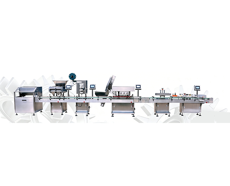 Electroniccounting and counting filling line