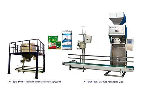 5-50 kg large-package granule weighing, filling and packaging machine