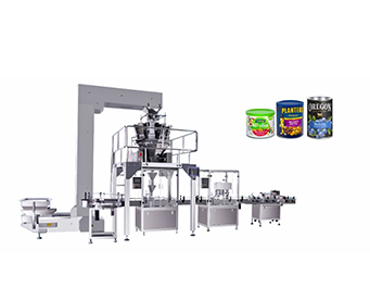 Semi-automatic granule filling and packaging machine