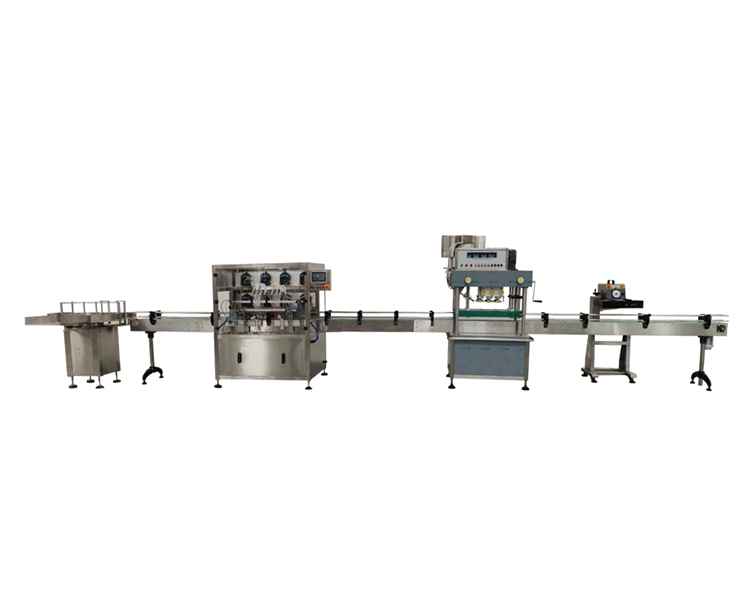 Peristaltic pump filling line