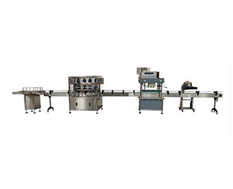 Peristaltic pump filling line
