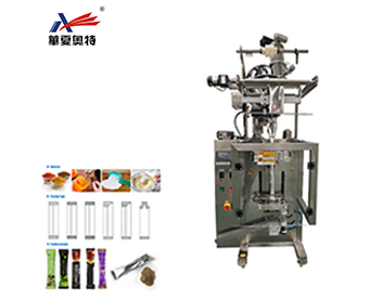 Roll film small bag powder packaging machine