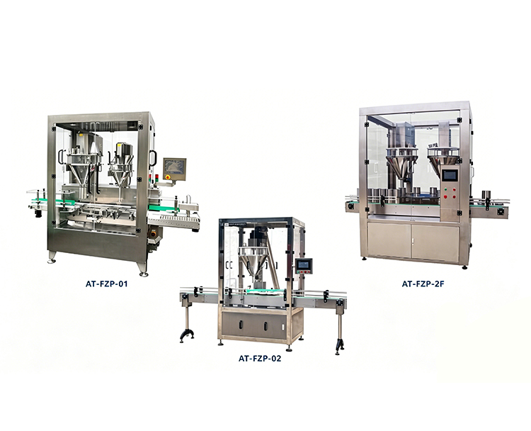 Rotary powder filling machine