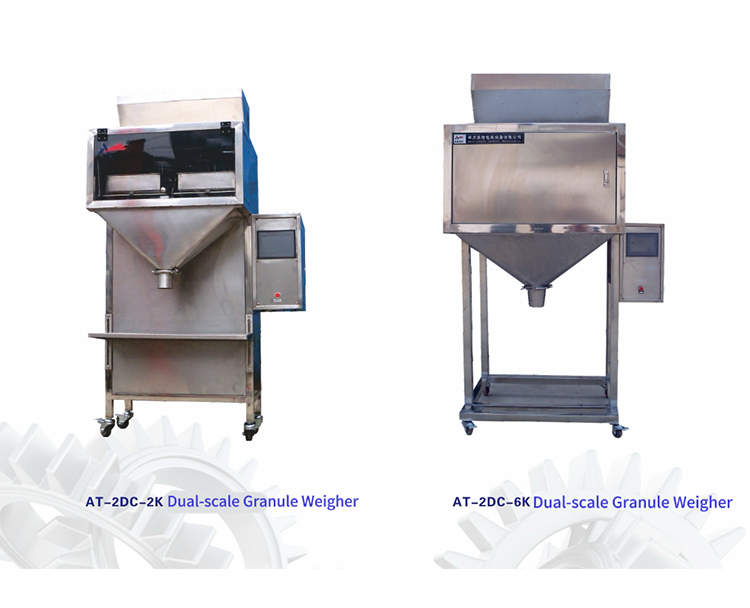 Semi-automatic granule filling and packaging machine